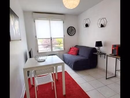 studio meublé lumineux de 22 m² à louer – ballan-miré