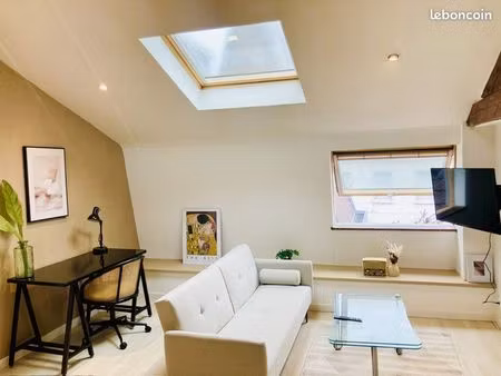 t2 meublé 43m² – centre-ville épinal – 5 min gare – 620 cc