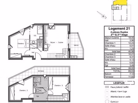 duplex de 3 pièces de luxe en vente fréjus  france