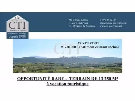 terrain de 13250 m2 - camaret-sur-aigues  france