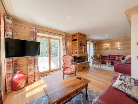 duplex de luxe 3 chambres en location megève  france