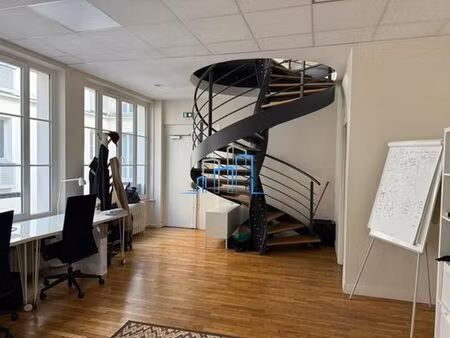 bureau prestigieux de 73 m2 en location - canal saint martin  château d’eau  porte saint-d