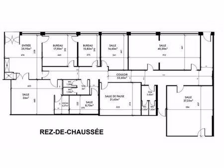 bureau de prestige de 280 m2 en location - argenteuil  île-de-france