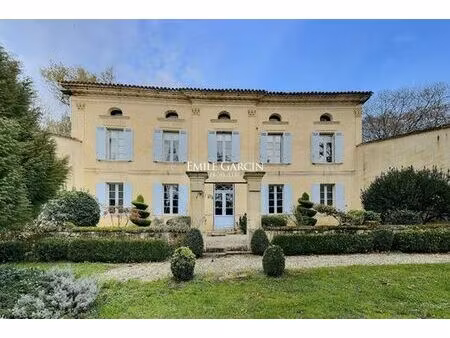 demeure de prestige 5 chambres en vente saint-mariens  nouvelle-aquitaine