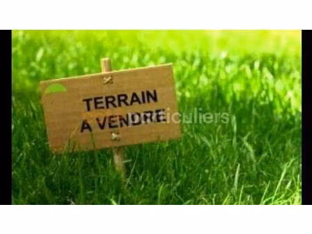 terrain constructible à vendre
