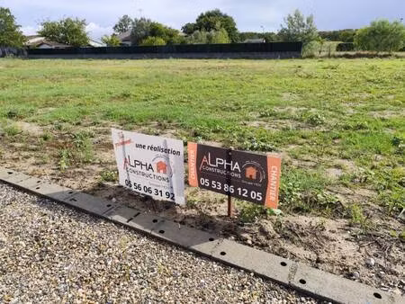 terrain constructible à vendre