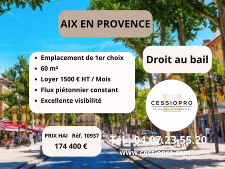 local commercial avec bail commercial