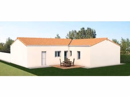 terrain avec maison neuve à vendre