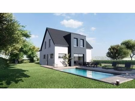 terrain avec maison neuve à vendre