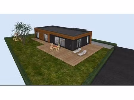 terrain avec maison neuve à vendre
