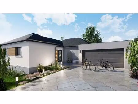 terrain avec maison neuve à vendre