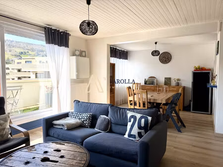 appartement t4 - dernier etage - traversant - double balcons