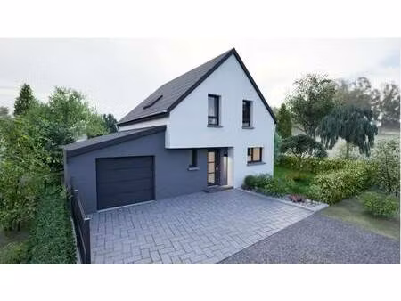 terrain avec maison neuve à vendre