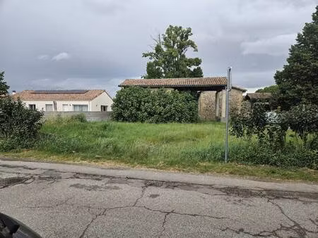 terrain constructible viabilisé à vendre