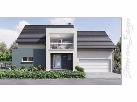 terrain avec maison neuve à vendre