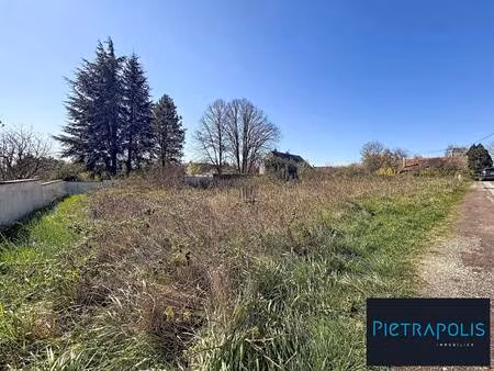 terrain constructible viabilisé à vendre