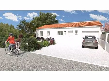 terrain avec maison neuve à vendre