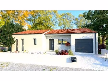 terrain avec maison neuve à vendre