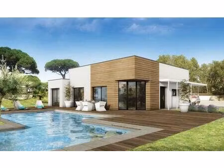 terrain avec maison neuve à vendre