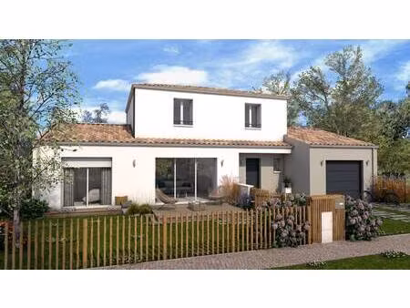 terrain avec maison neuve à vendre