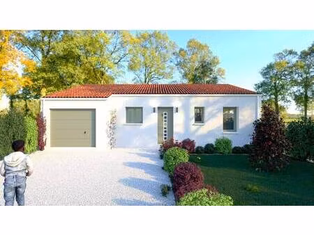 terrain avec maison neuve à vendre