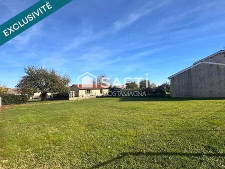 terrain constructible viabilisé à vendre