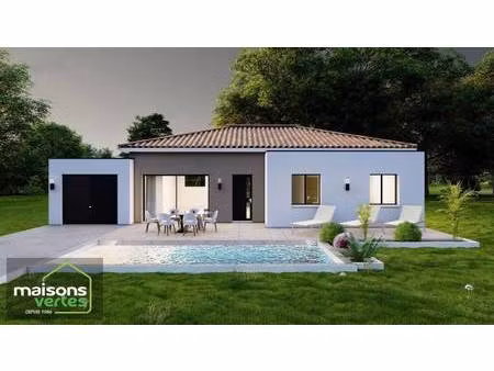 terrain avec maison neuve à vendre