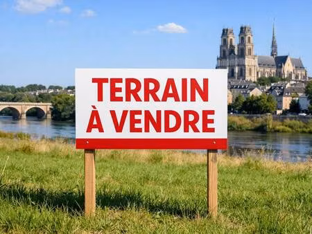 terrain constructible viabilisé à vendre