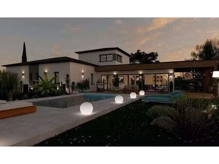 terrain avec maison neuve à vendre