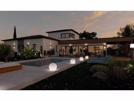 terrain avec maison neuve à vendre