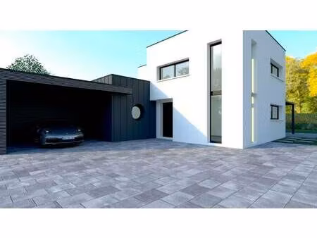 terrain avec maison neuve à vendre