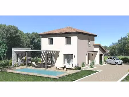 terrain avec maison neuve à vendre