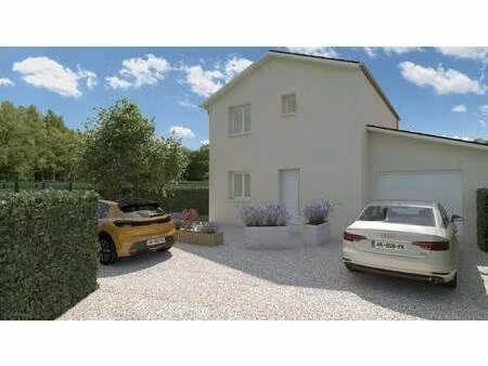 terrain avec maison neuve à vendre