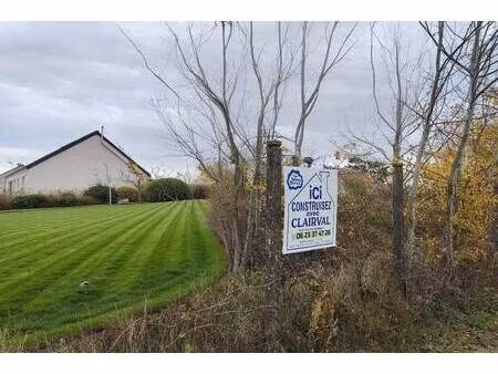 terrain constructible viabilisé à vendre