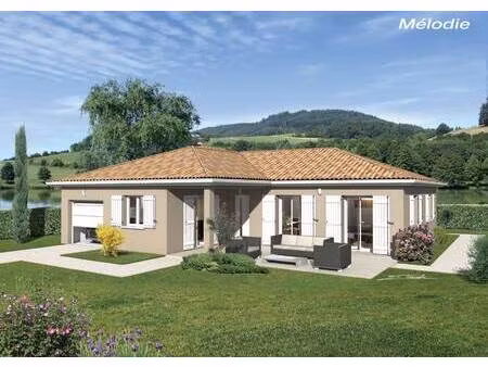 terrain avec maison neuve à vendre