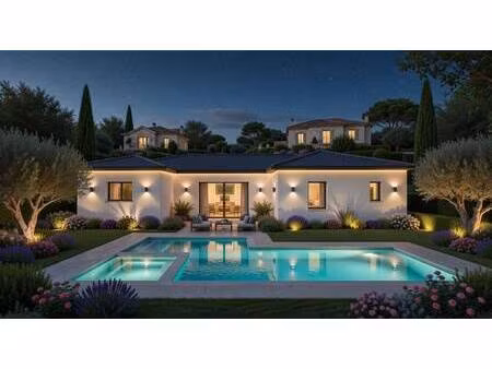 terrain avec maison neuve à vendre