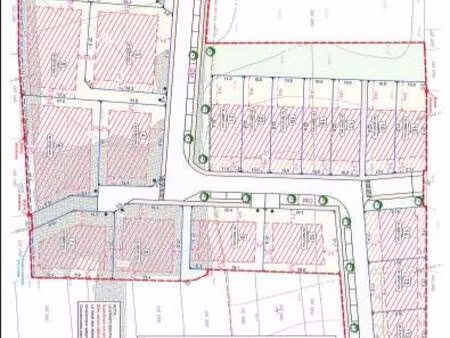 terrain constructible viabilisé à vendre