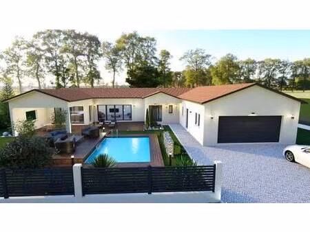 terrain avec maison neuve à vendre