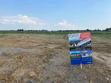 terrain constructible à vendre