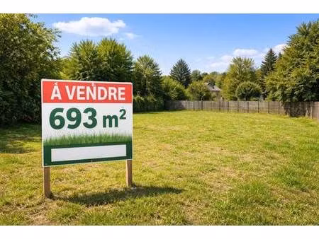 terrain constructible à vendre