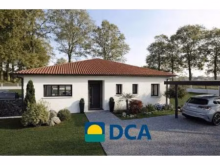 terrain avec maison neuve à vendre