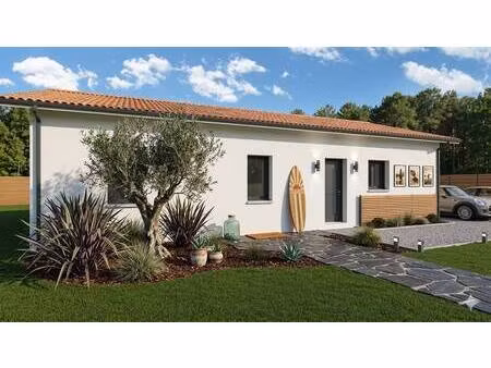 terrain avec maison neuve à vendre