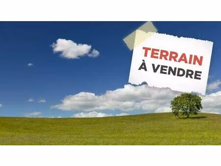 terrain constructible à vendre