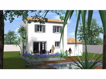 terrain avec maison neuve à vendre