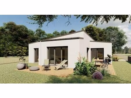 terrain avec maison neuve à vendre