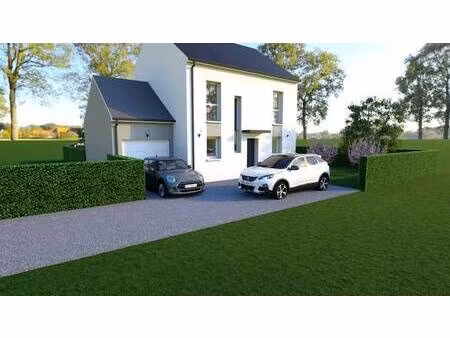 terrain avec maison neuve à vendre
