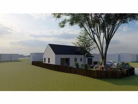 terrain avec maison neuve à vendre
