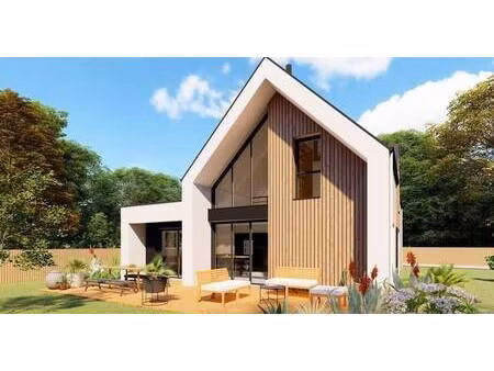 terrain avec maison neuve à vendre