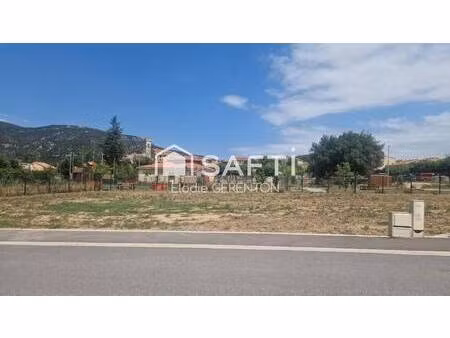 terrain constructible à vendre
