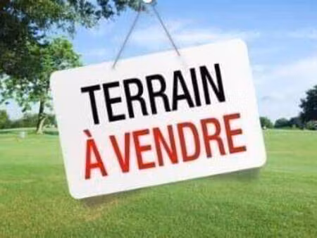 terrain constructible à vendre